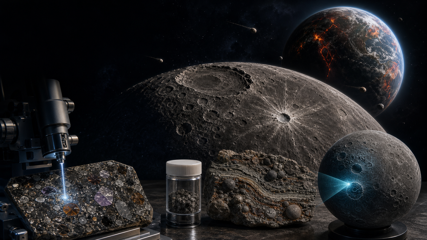 Portada conceptual del bombardeo hadeano